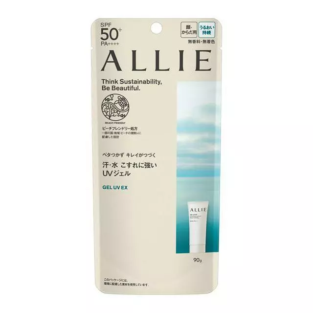 ALLIE Chrono Beauty Gel UV EX Sunscreen SPF50+/PA++++ 90g