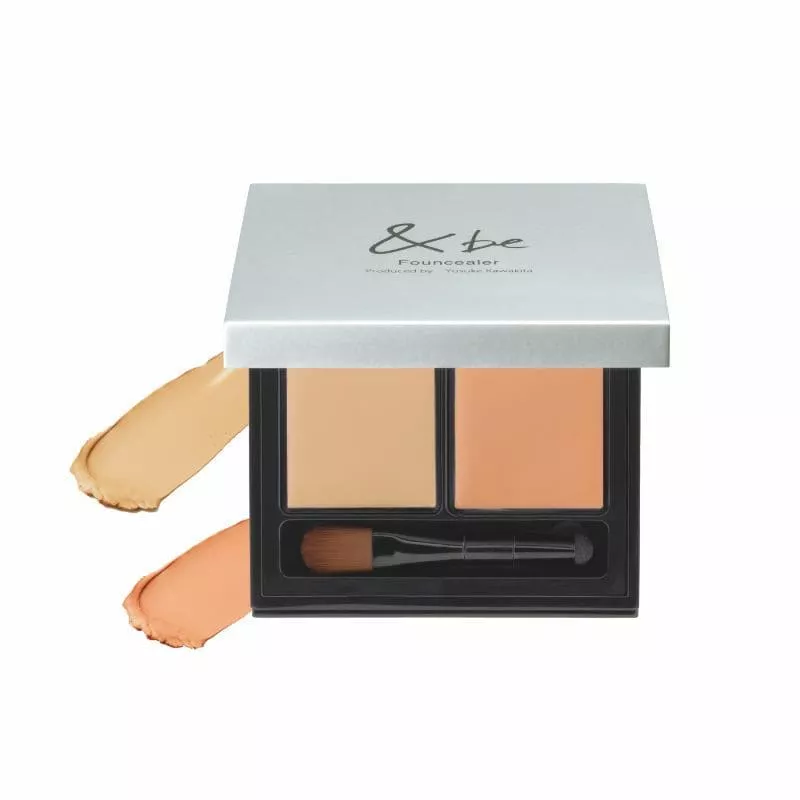 &be Founcealer Beige & Orange