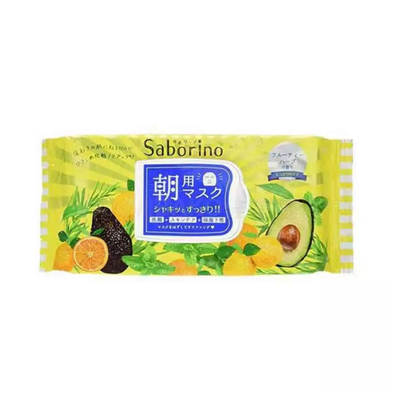 BCL Saborino Morning Fruity Herb Mask 32sheets