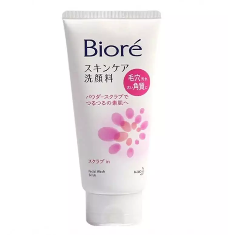 Biore Skin Care Face Wash Scrub in 130g