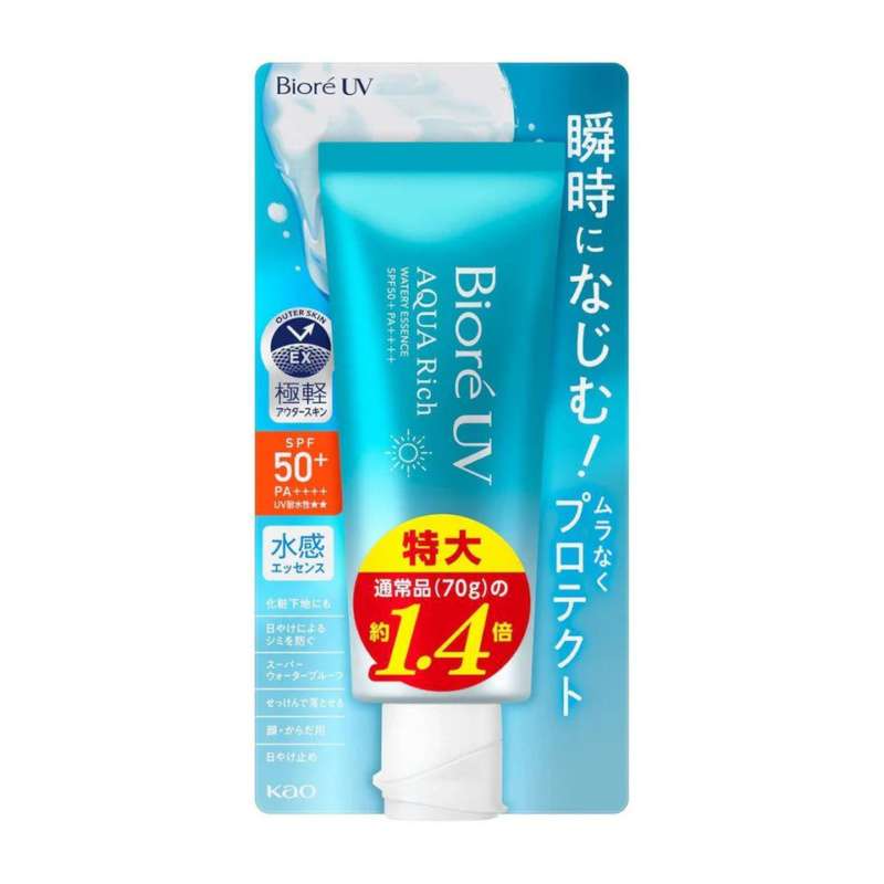 Biore UV Aqua Rich Watery Essence Large Capacity 105g