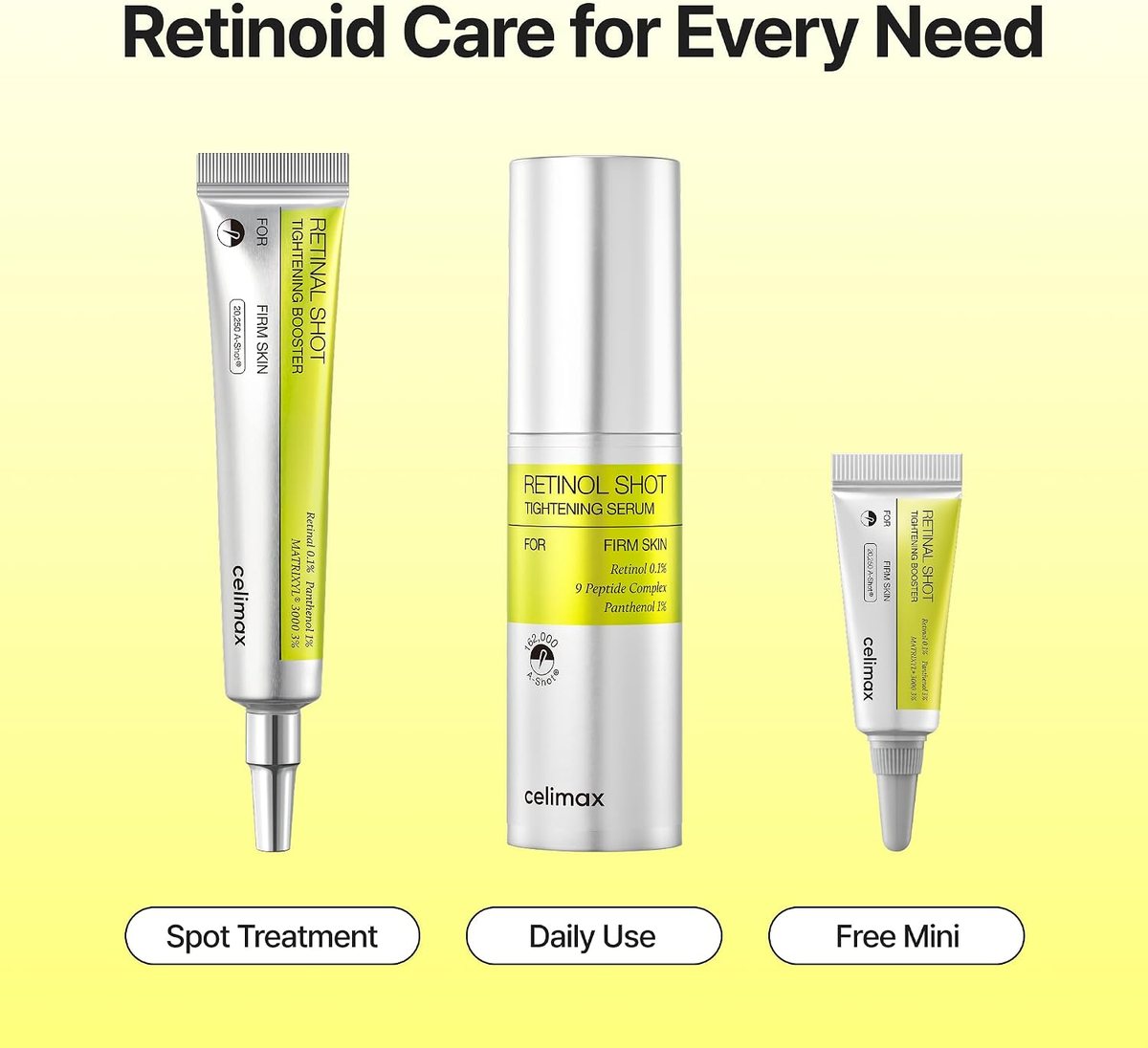celimax The Vita A Retinol Serum & Retinal Cream Set (with mini cream) – Image 5
