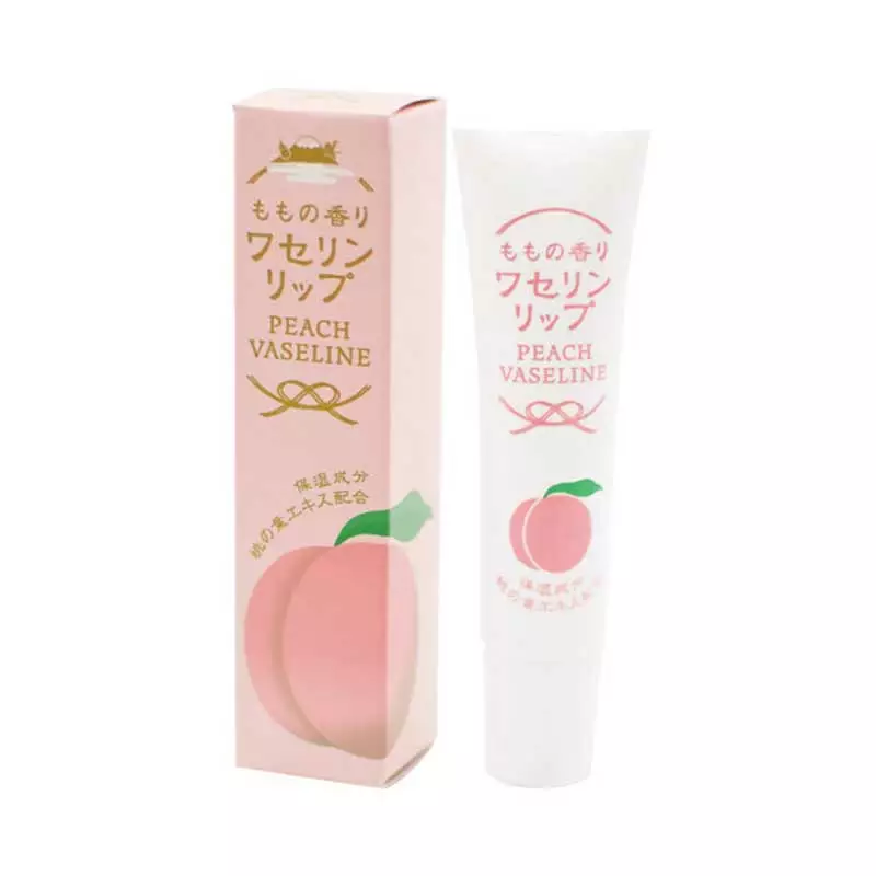 CHARLEY Peach Vaseline Lip Balm