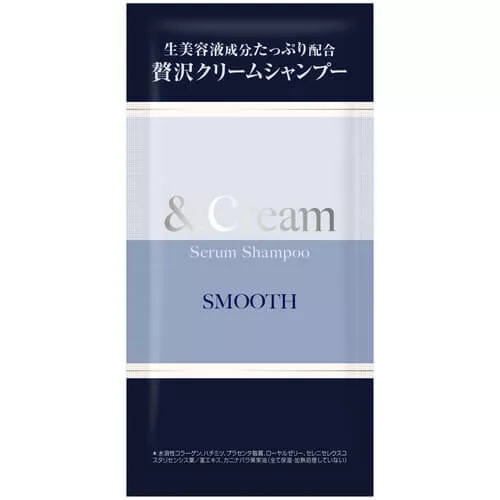 &Cream Serum Cream Shampoo Smooth Trial Sachet 25g