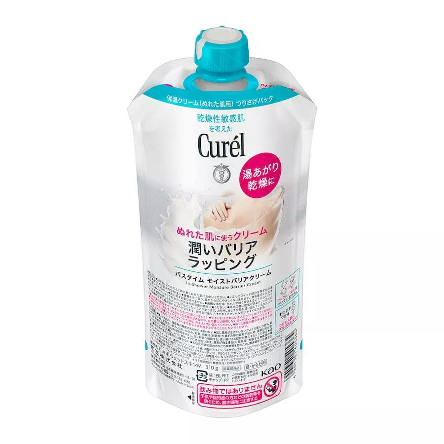 Curel Bath Time Moist Barrier Cream Refill