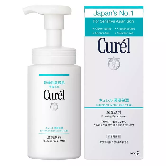 Curel Foaming Facial Cleanser 150ml