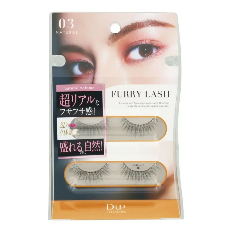 D-UP Eyelash Furry Lash 03 Natural