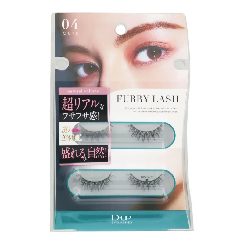 D-UP Eyelash Furry Lash 04 Cute