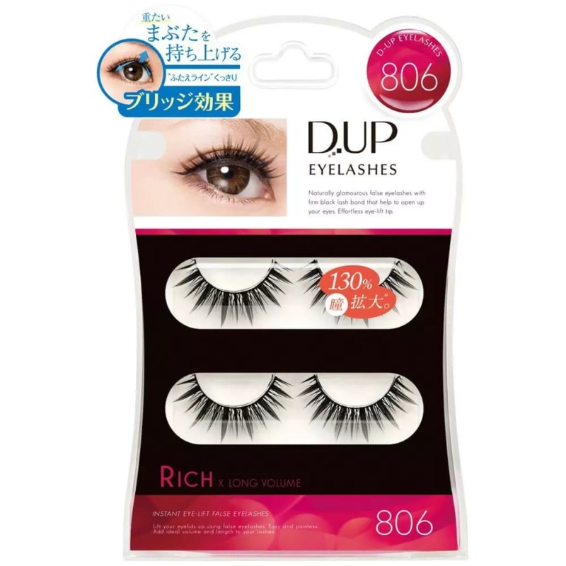 D-UP Eyelashes Rich 806