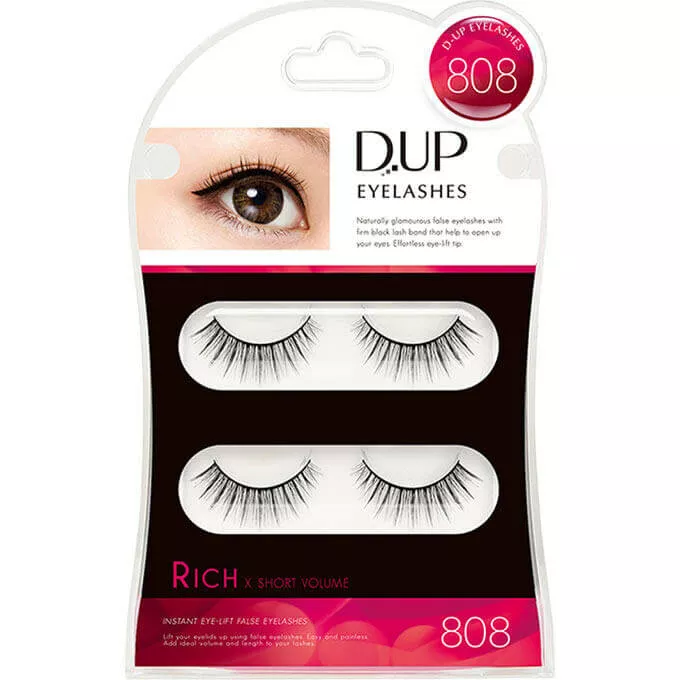 D-UP Eyelashes Rich 808