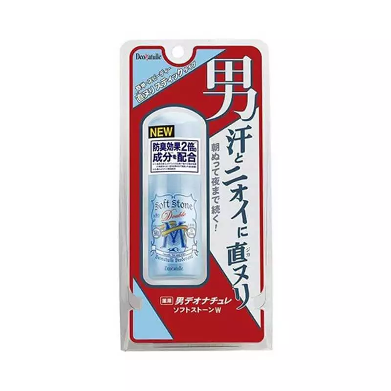 Deonatulle Men's Antiperspirant Deodorant Stone #Peppermint Fragrance 20g