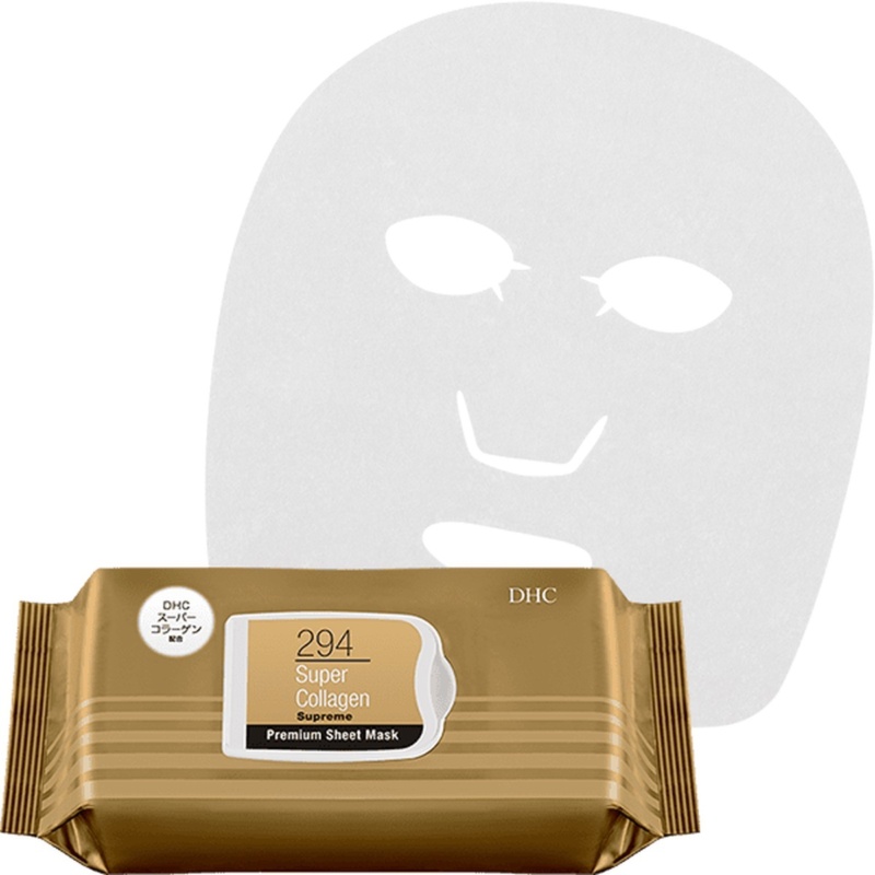 DHC Super Collagen Supreme Premium Sheet Mask 4 pieces