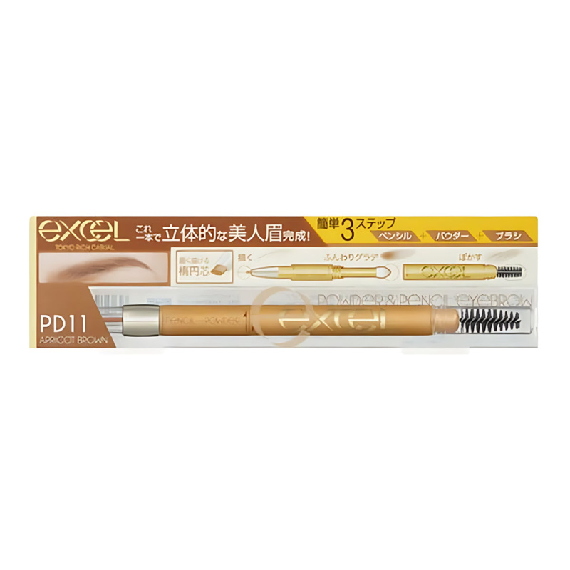 EXCEL Powder & Pencil Eyebrow EX PD11