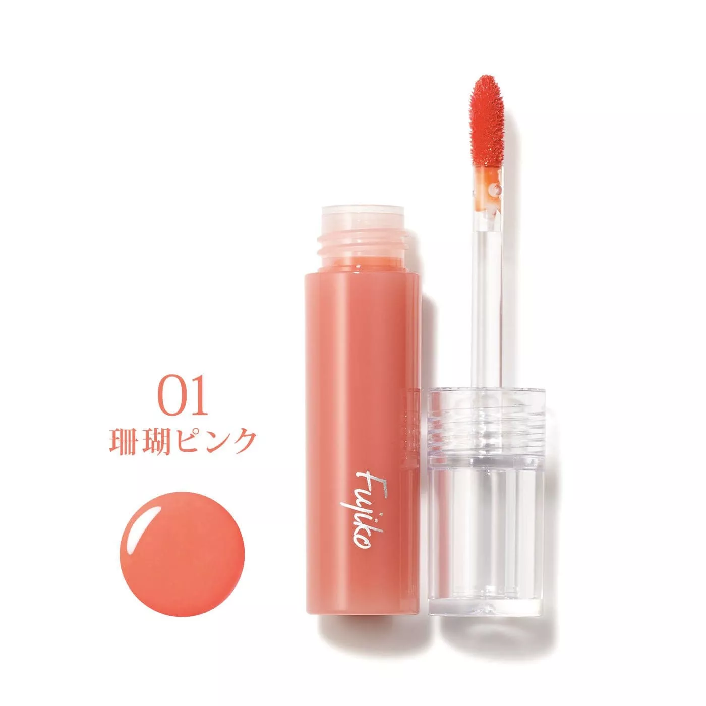 Fujiko Nuance Wrap Tint 01 Coral Pink