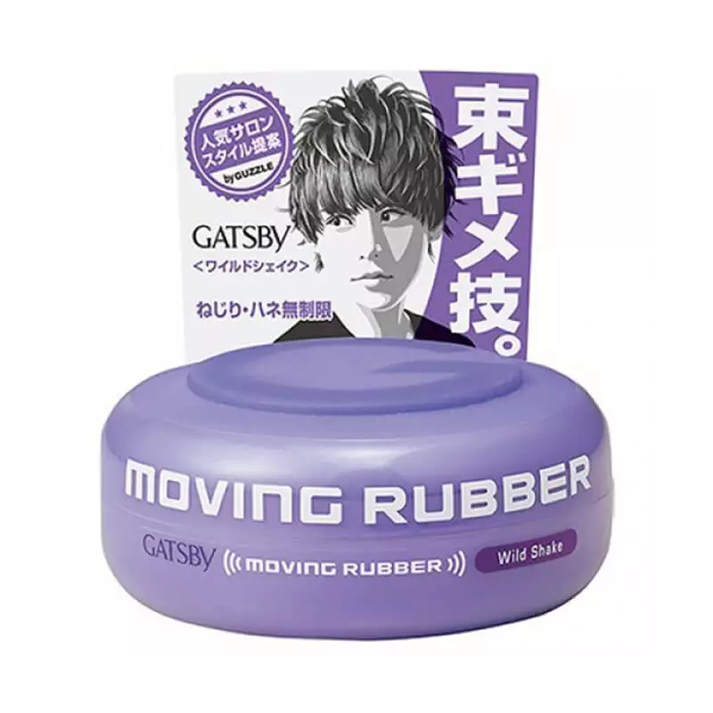 GATSBY Moving Rubber Wild Shake Hair Wax 80g