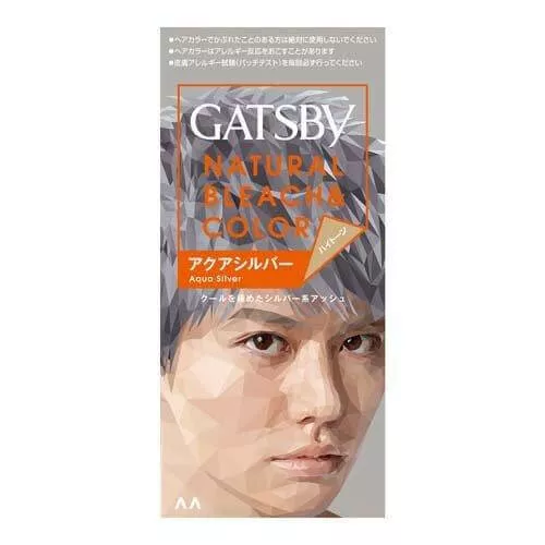 GATSBY Natural Bleach Color Aqua Silver