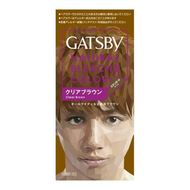 GATSBY Natural Bleach Color - Clear Brown