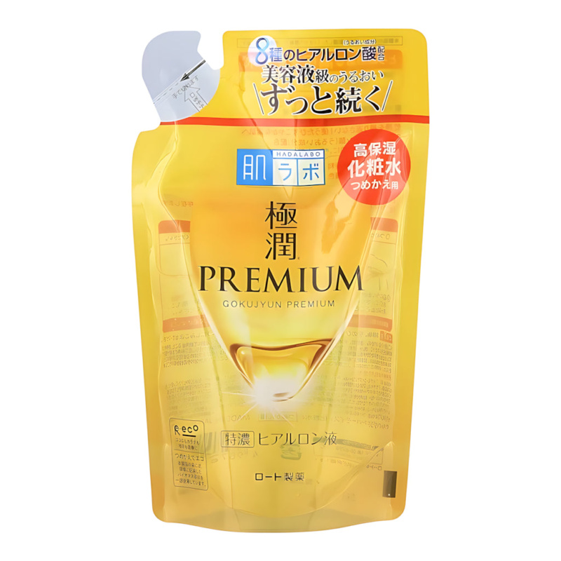 Hada Labo Gokujyun Premium Hyaluronic Liquid Refill 170ml
