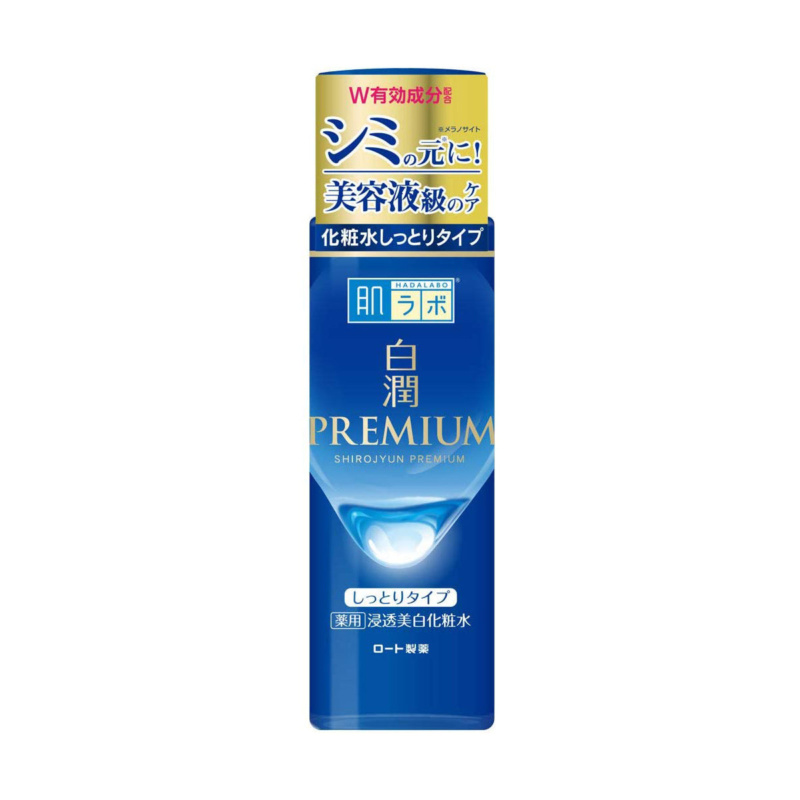 Hada Labo Shiroiyun Premium Medicinal Penetration Whitening Toner MOIST 170ml