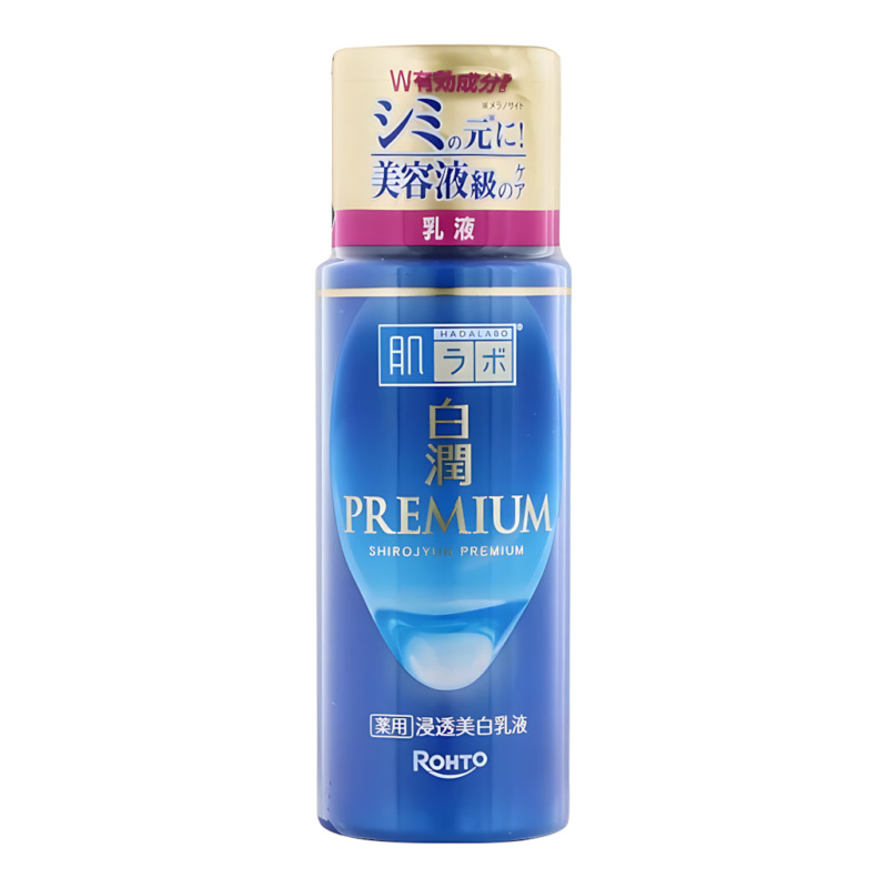 Hada Labo Shirojyun Premium Medicated Whitening Emulsion 140ml