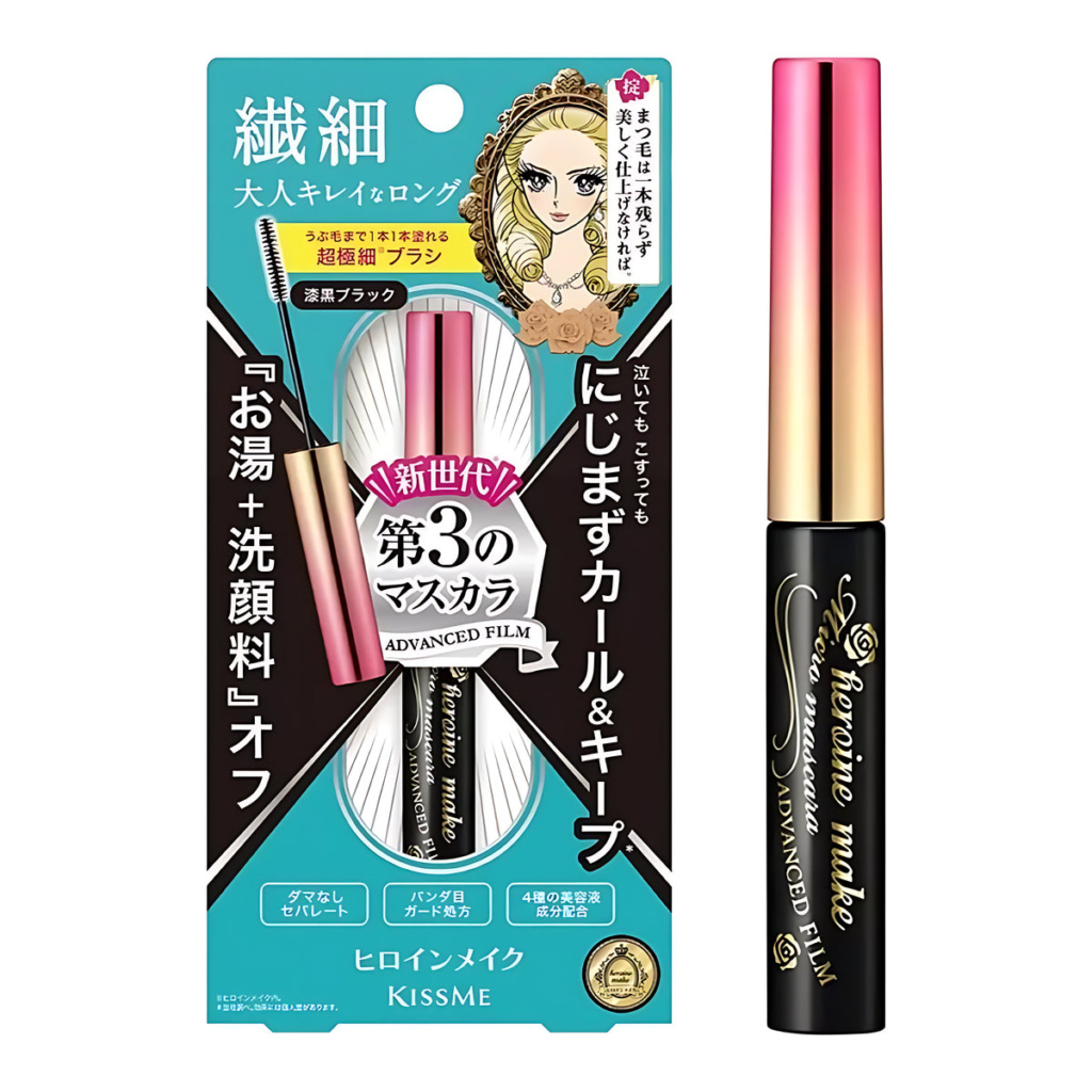 Kissme Heroine Make Micro Mascara Advanced Film #01 Jet Black