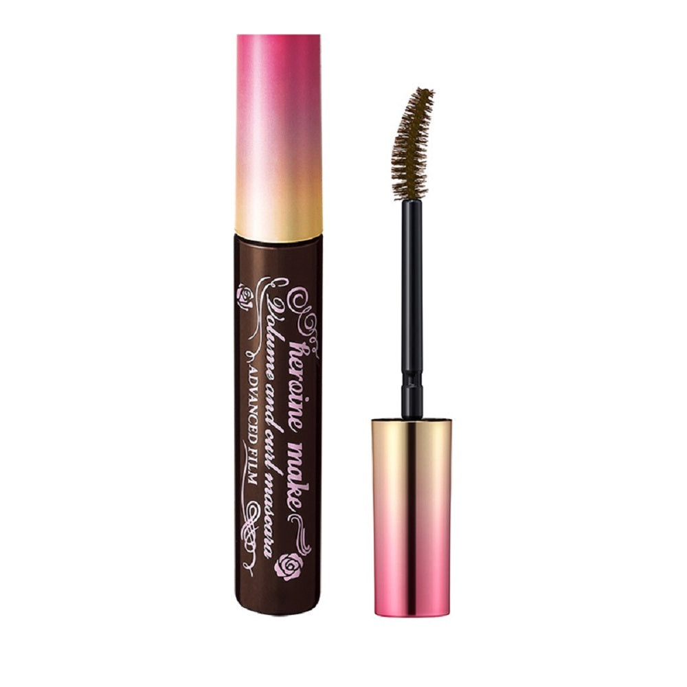 Kissme Heroine Make Volume & Curl Mascara Advanced Film #02 Brown — изображение 3