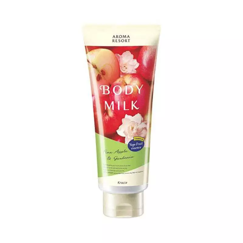Kracie Aroma Resort Moisturizing Body Milk #Apple Gardenia 200g