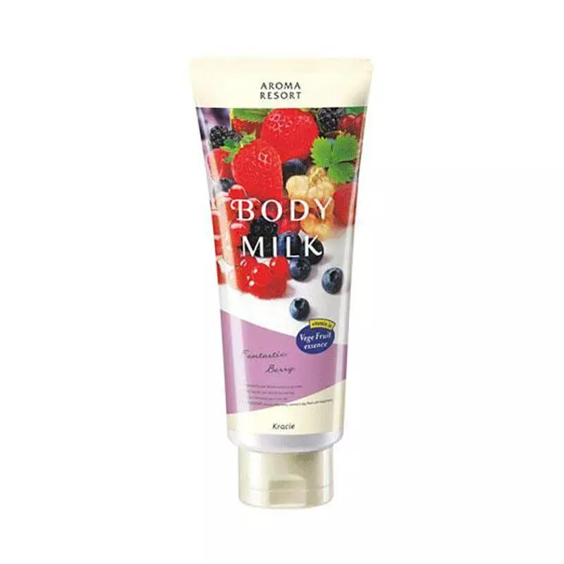 Kracie Aroma Resort Moisturizing Body Milk #Pleasant Berry 200g