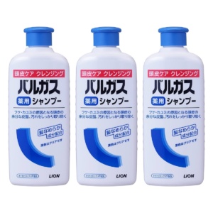 Lion Vargas Medicated Shampoo 200ml x 3