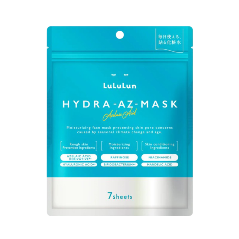 Lululun Hydra-AZ-Mask Azelaic Acid Sheet Mask