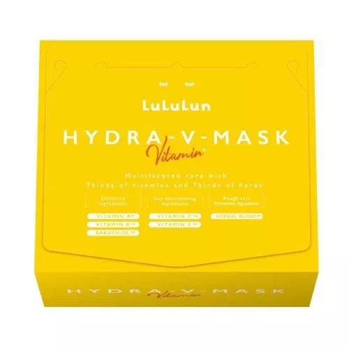 Lululun Hydra-V-Mask Vitamin Sheet Mask 1FB