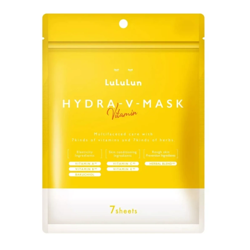 Lululun Hydra-V-Mask Vitamin Sheet Mask 1K
