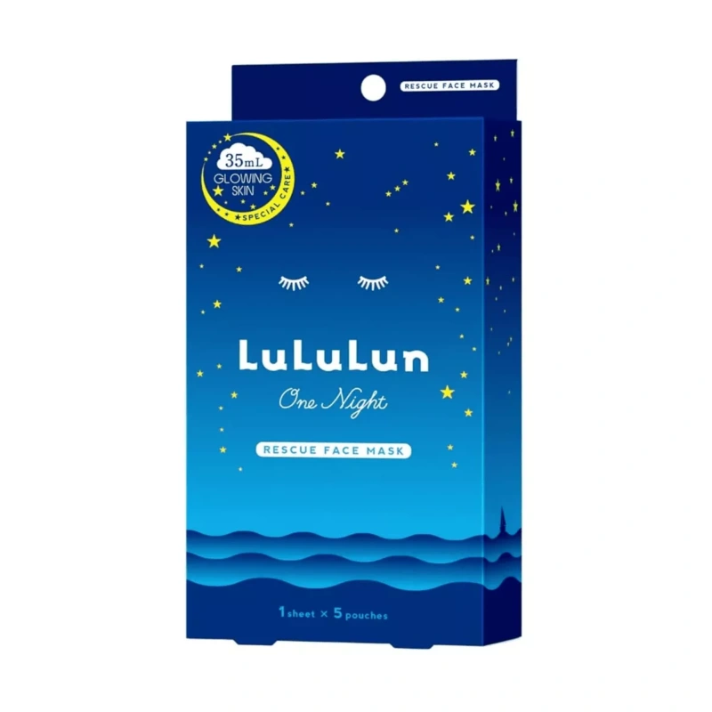 Lululun One Night Face Mask R 4K (Rescue Transparency)