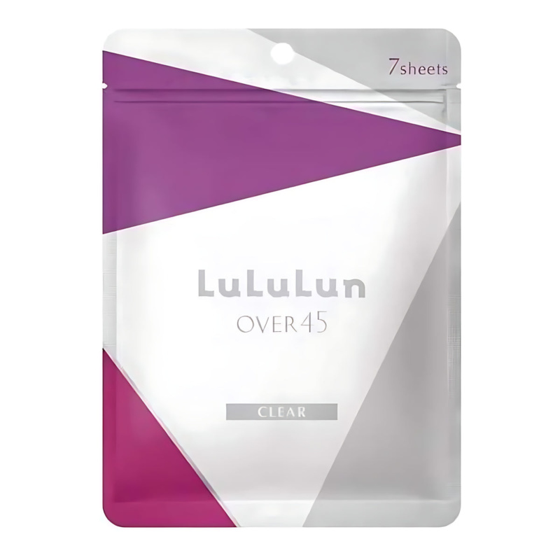 Lululun Over45 Face Mask Iris Blue 2KS