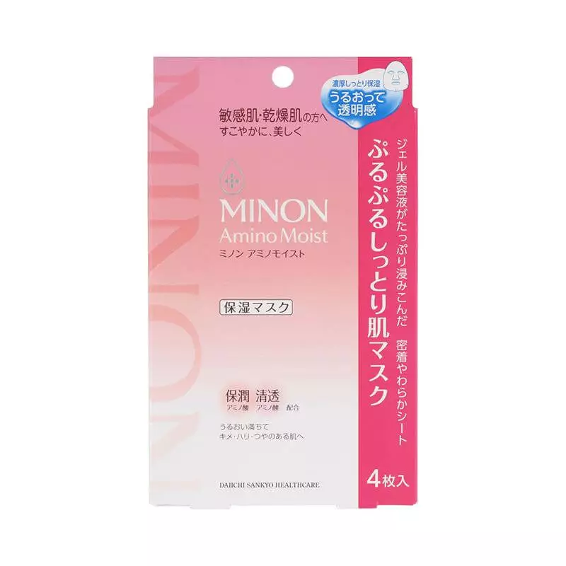MINON Amino Moist Moisturizing Mask 4sheets