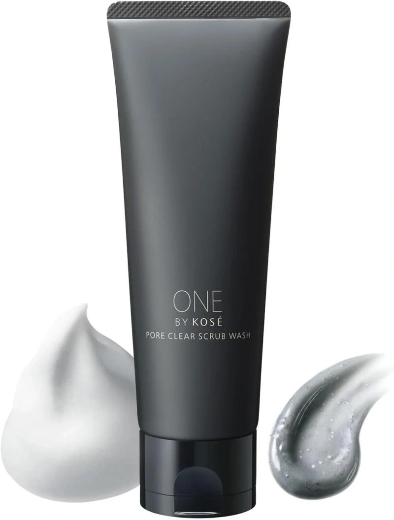 ONE BY KOSE Pore Clear Scrub Wash 130g