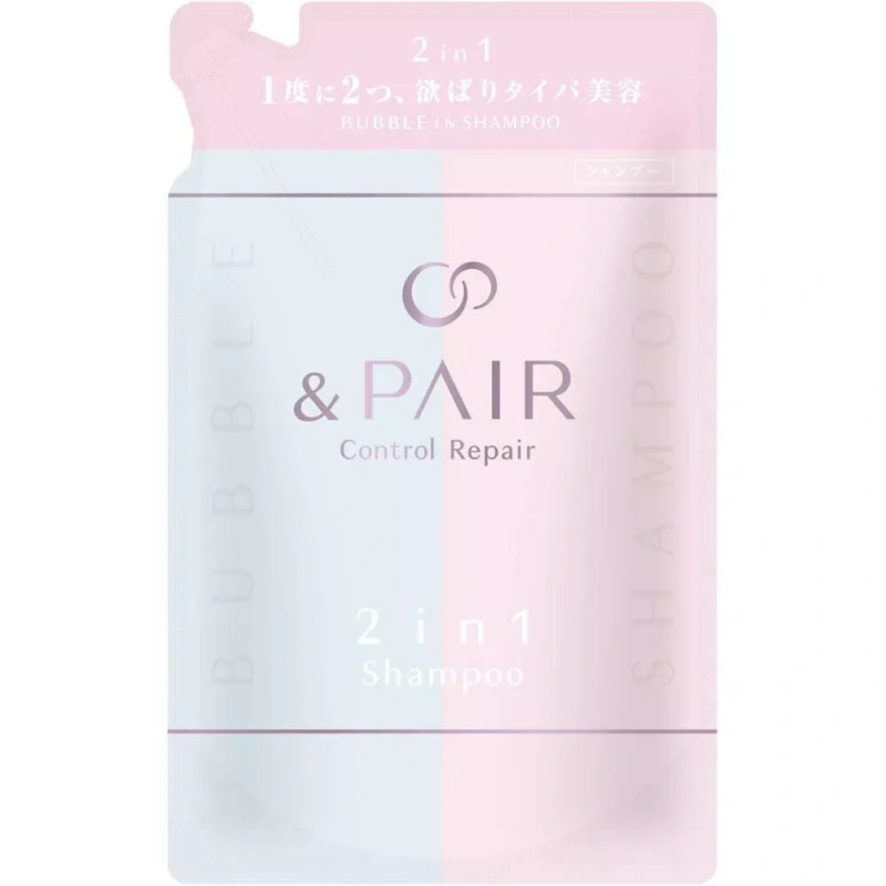 &Pair Control Repair Bubble in Shampoo Refill 350ml