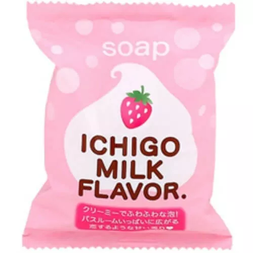 Pelican Soap, Petit Berry, Strawberry Milk Scent 80g