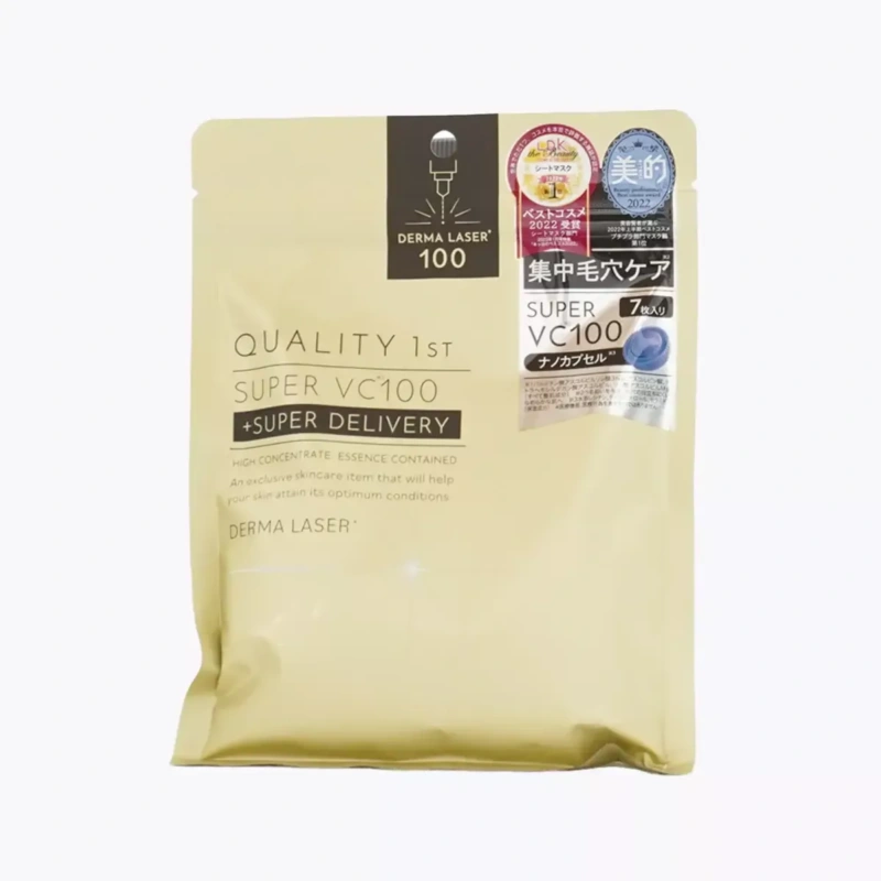 QUALITY 1st Derma Laser Super VC100 Mask (7 Sheets)