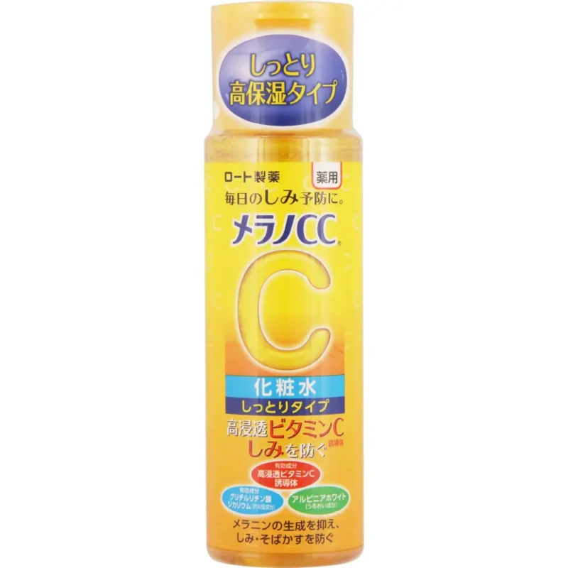 Rohto Melano CC Medicinal Stain Care Whitening Lotion Moist Type 170ml