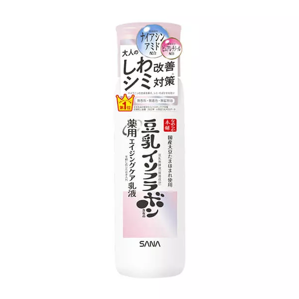 SANA Nameraka Honpo Medicated Wrinkle Care Emulsion White 150ml