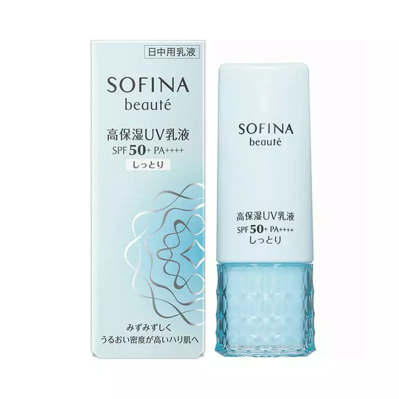 SOFINA Beaute Moisturizing UV Emulsion Moist SPF50+ PA++++ 30ml