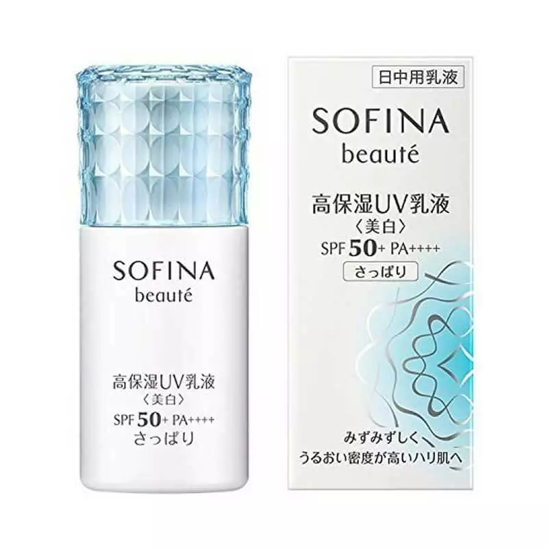 SOFINA Beaute Whitening UV Emulsion Refreshing SPF50+ PA++++ 30ml