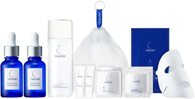 Takami Special Item Set (Skin Peel Essence 30ml x2 + 100ml, Face Foam, Net, Mask and Samples)