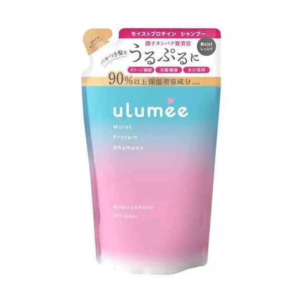 ulumee Moist Protein Shampoo Refill 400ml